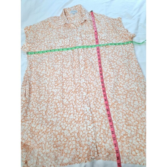 Lost + Wander The Seascape Beach Cover Up Tunic Dress Floral Print Size  M/Large - Picture 5 of 6